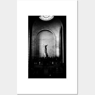 Winged Victory Statue in the Louvre Posters and Art